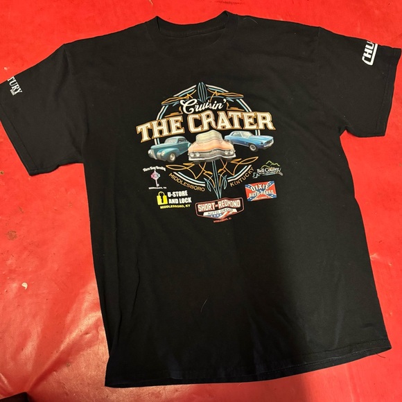 Other - Black Men’s Shirt size large cruisin the crater car show shirt